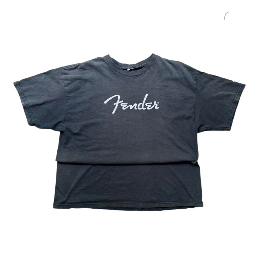 Vintage Fender Faded Black Men's XL Shirt